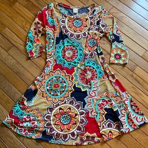 Gorgeous Colorful Dress